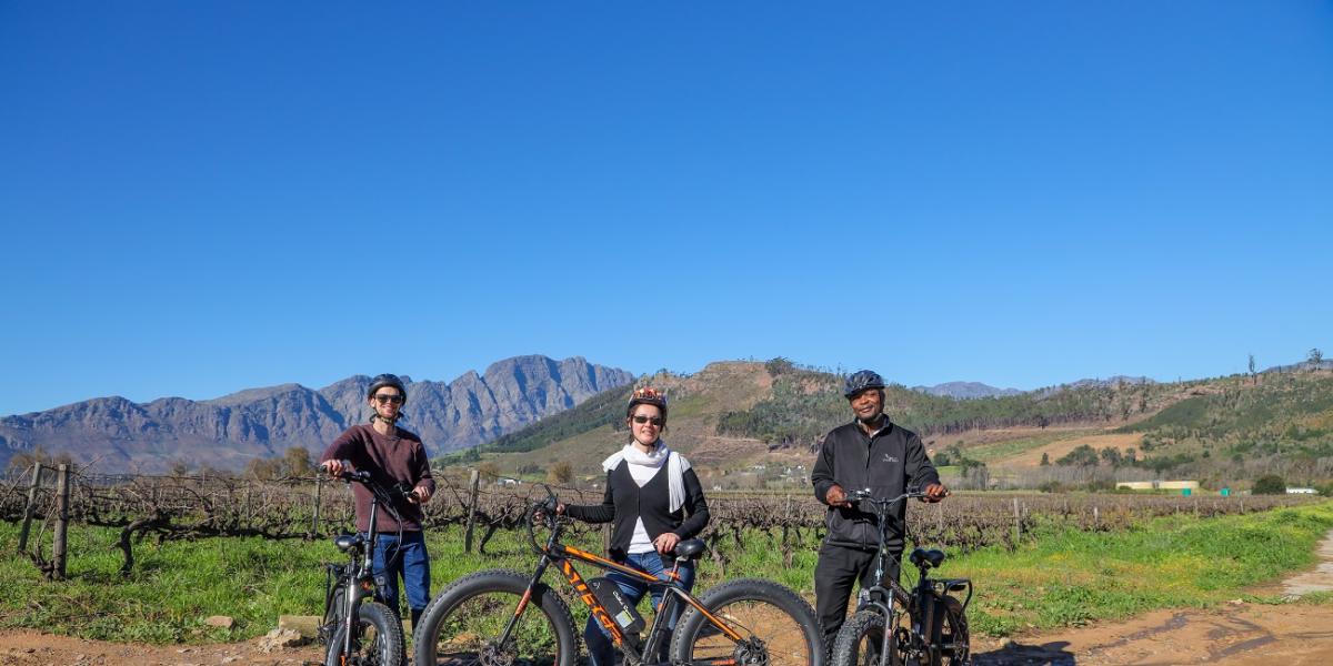 E-Bike Kaapse Wijnlanden Tour halve dag